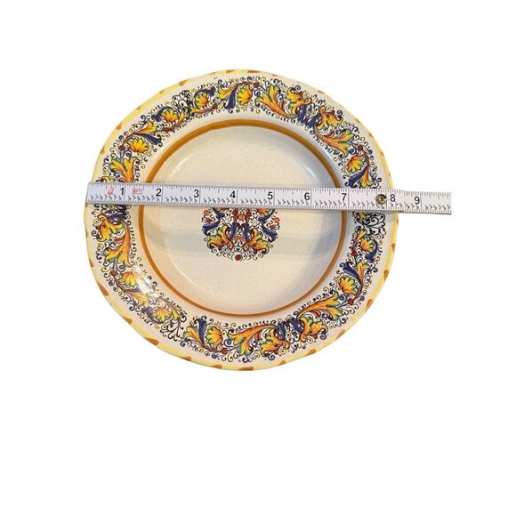 Meridiana Ceramiche Made in Italy 8.5" Hand Painted Bowl 1 available - Picture 2 of 6